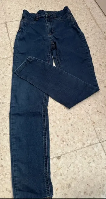 Jeans taille haute