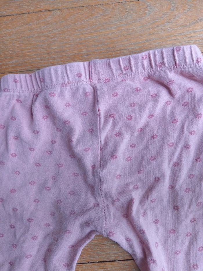 Legging fille rose fleurs 24 mois Fashion Private company - photo numéro 7