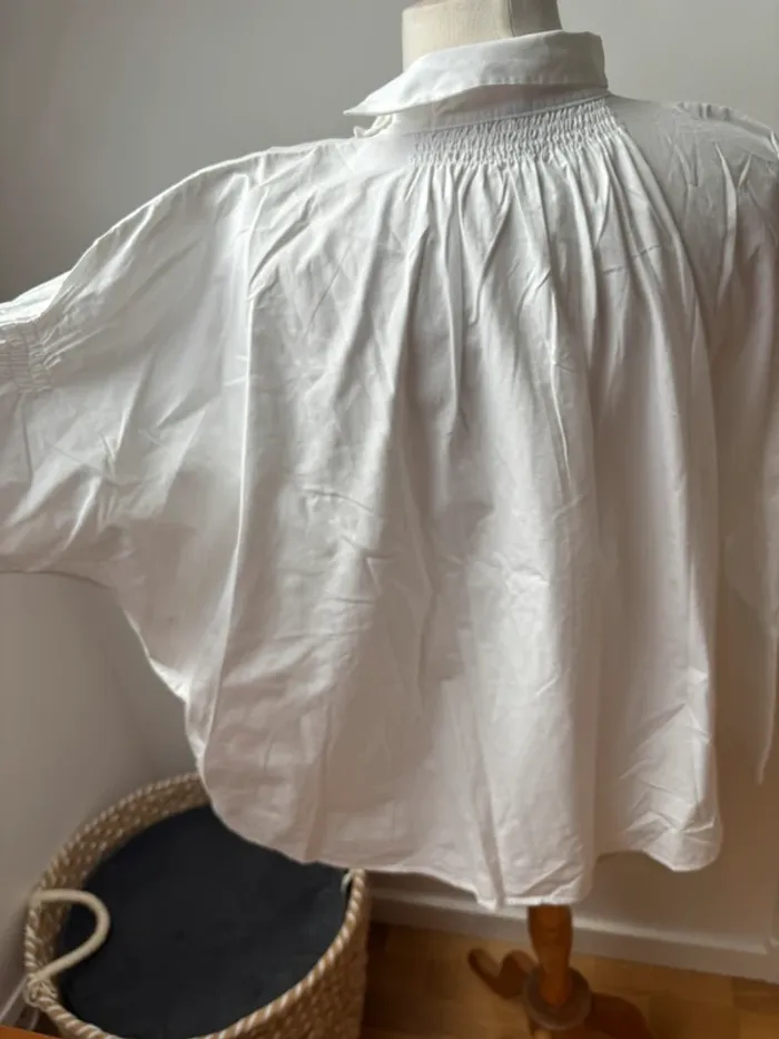🌸 Blouse blanche MAJE - Taille 1 (équivalent 36) 🌸 - photo numéro 17