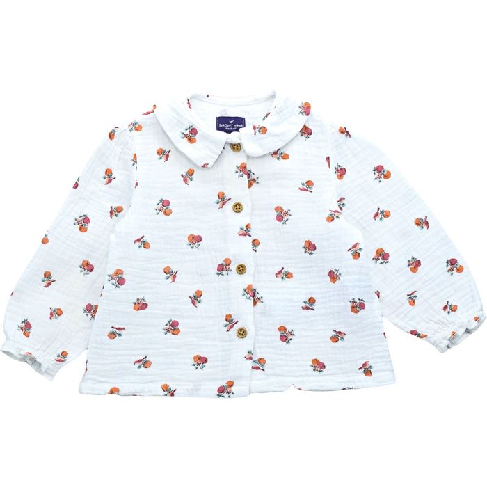 Chemise à manches longues 9 mois en coton Sergent Major - photo numéro 2