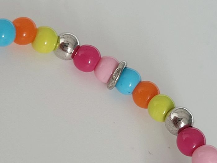 Bracelet enfant argent 925 et perles - photo numéro 5