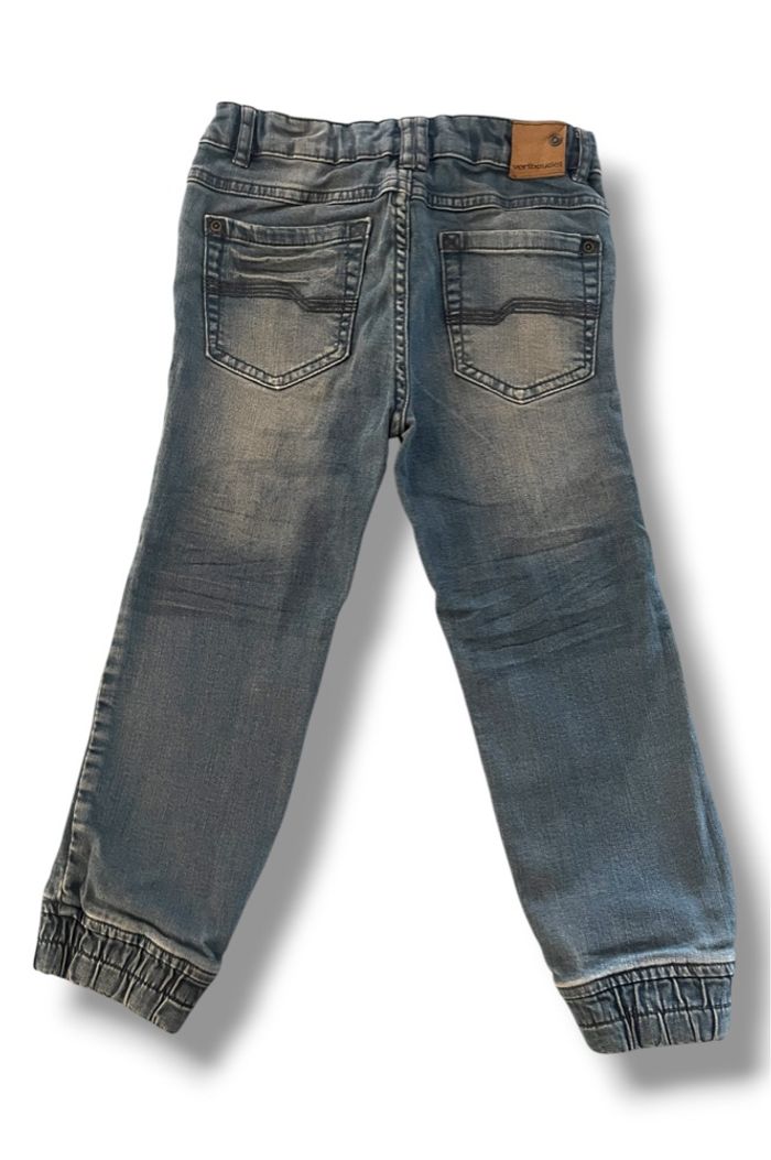 Pantalon - jeans enfant / bleu jeans / enfant / 5ans-110cm / Vertbaudet - photo numéro 2