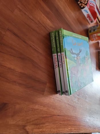 Lot de 4 livres : Les animaux des prés