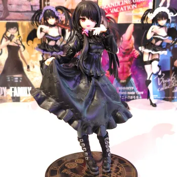 Figurine Kurumi Tokisaki en robe noir Date a Live