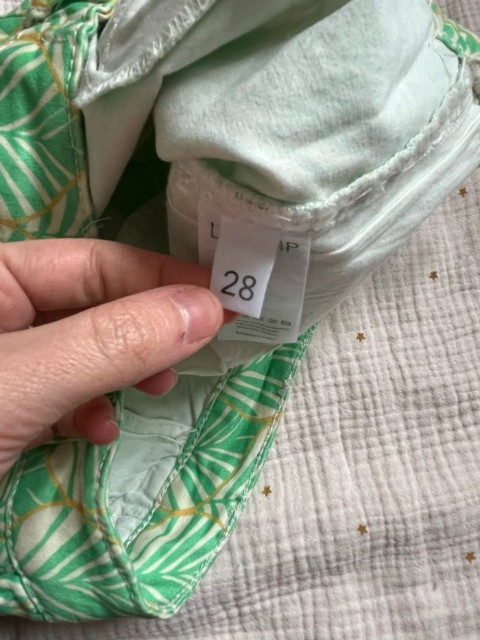 Pantalon Chino à motif vert – Lab Dip Paris – Taille 28 - photo numéro 4