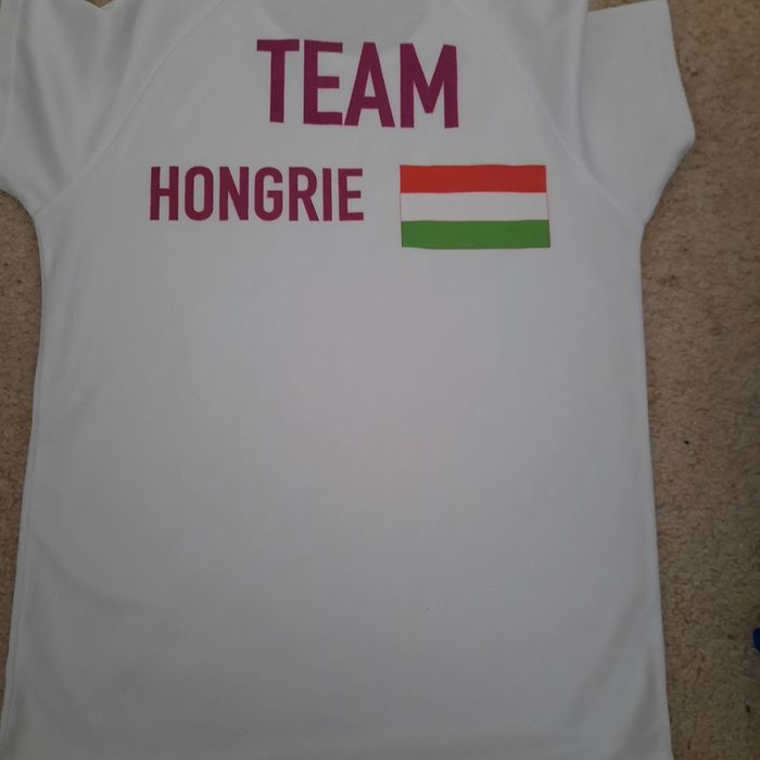T shirt collector cup  équipe Hongrie 12ans - photo numéro 2