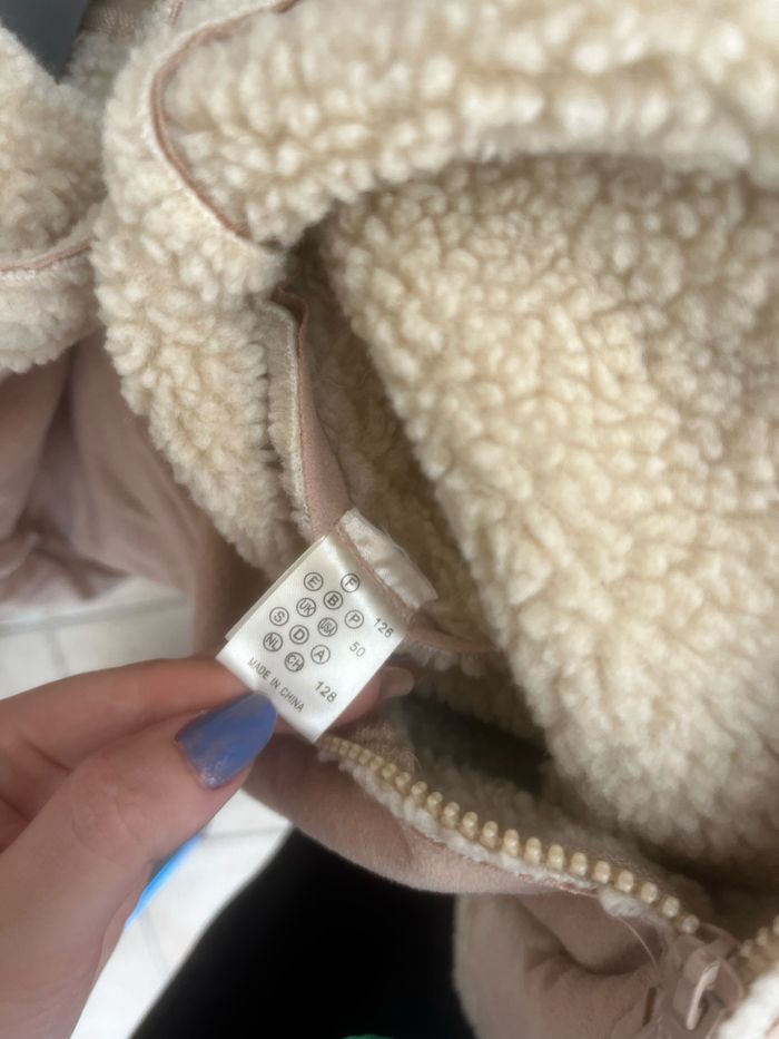 Manteau  en daim fille - photo numéro 3