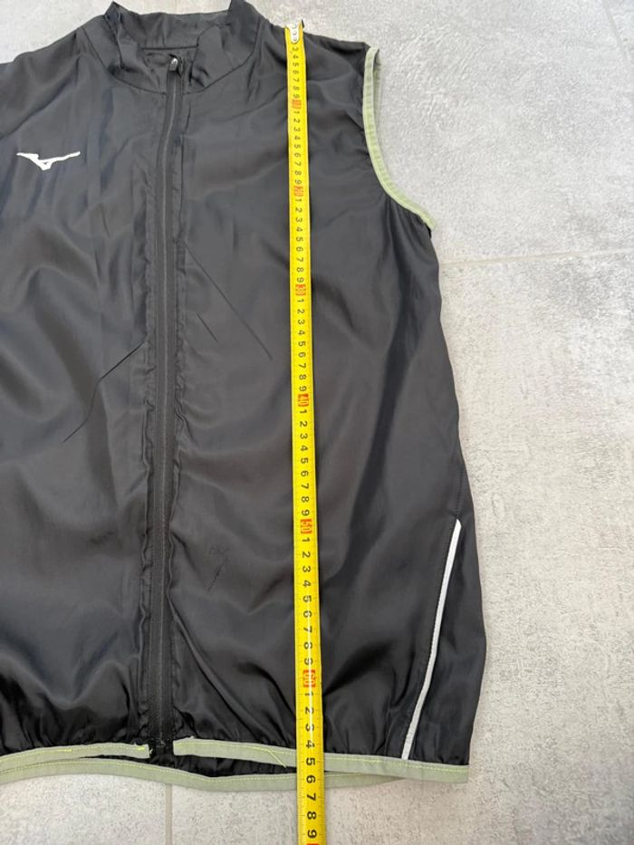 Veste de running imperméable sans manches Mizuno taille M - photo numéro 7