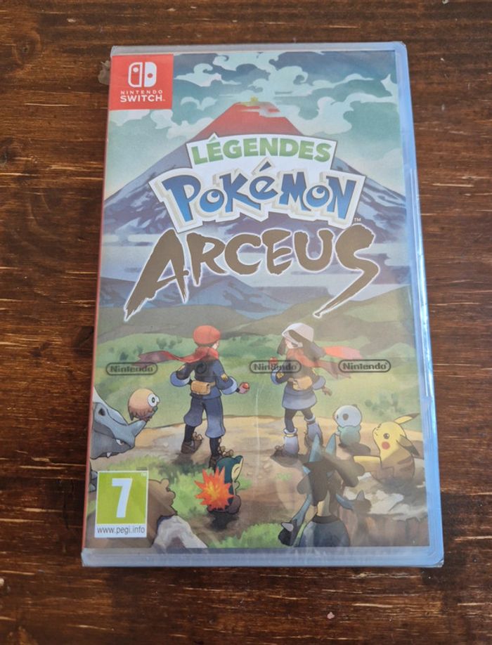 Pokemon arceus neuf sous blister switch