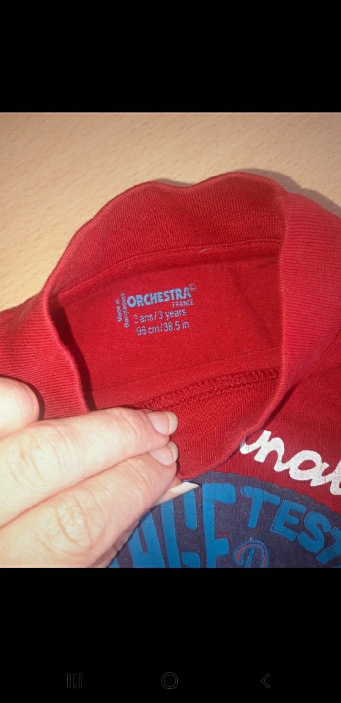 Tee-shirt Orchestra 3 ans - photo numéro 2