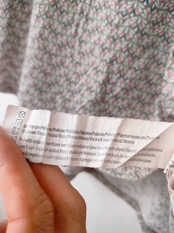 Blouse motifs In extenso XL - photo numéro 5