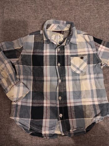 Chemise à longues longues sergent major 5 ans