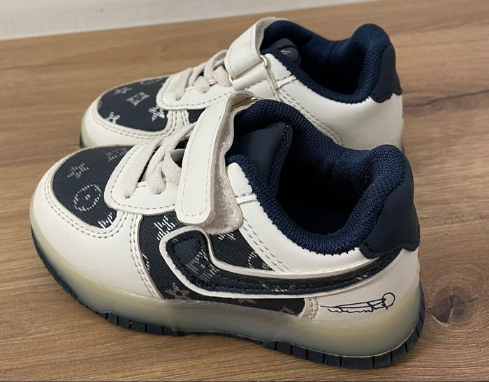 Basket garçon taille 23 basket Bleu Marine - photo numéro 9