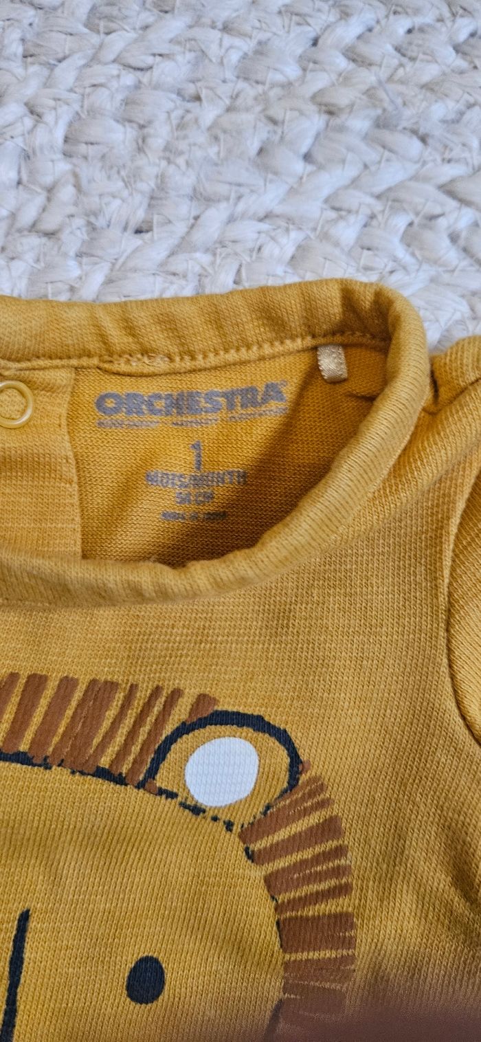 Lot 2 tee shirts 1 mois orchestra - photo numéro 5