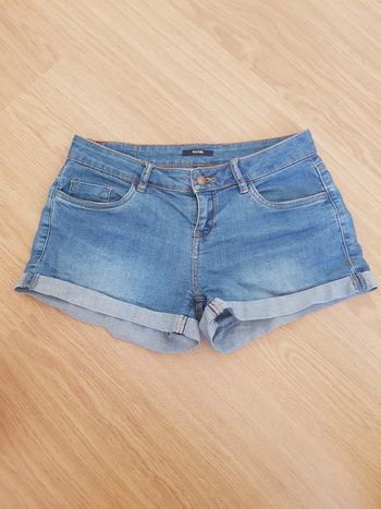 Short en jeans
