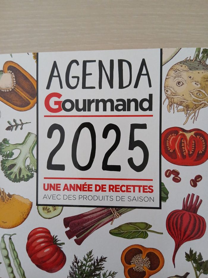 Agenda gourmand 2025 recette des produits de saison - photo numéro 7