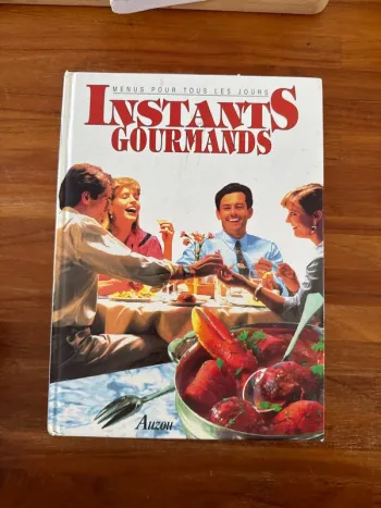 Livre instants gourmands