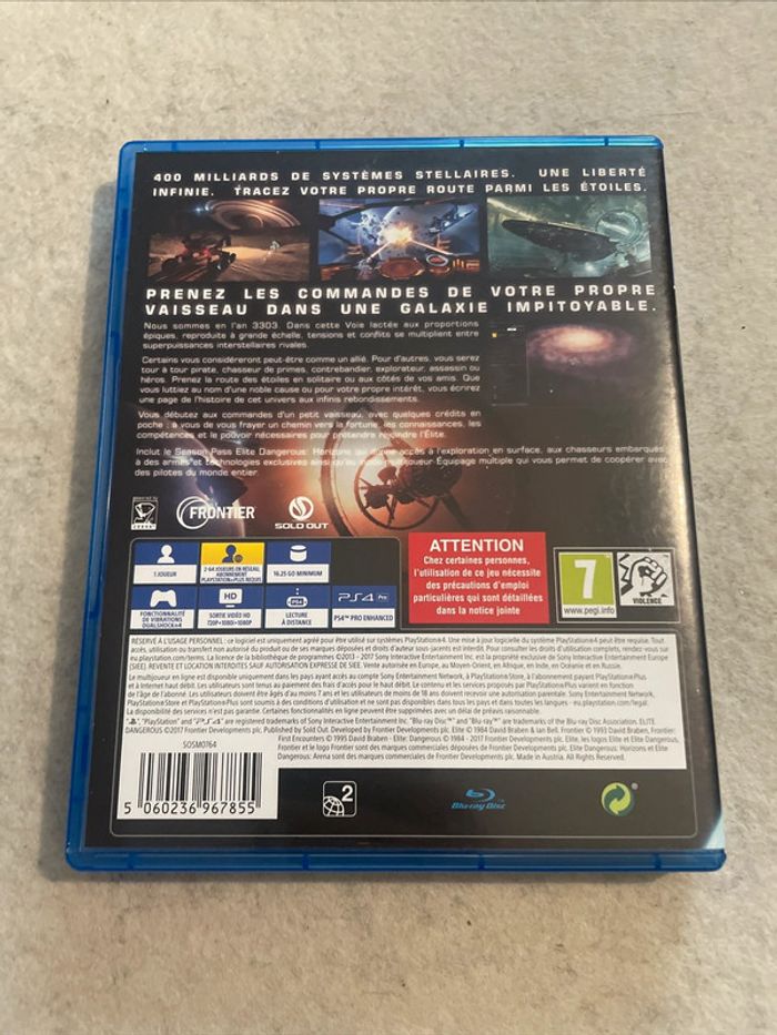Elite Dangerous Legendary Edition Jeu PS4 FR - photo numéro 3