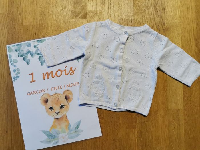 Veste 1 mois