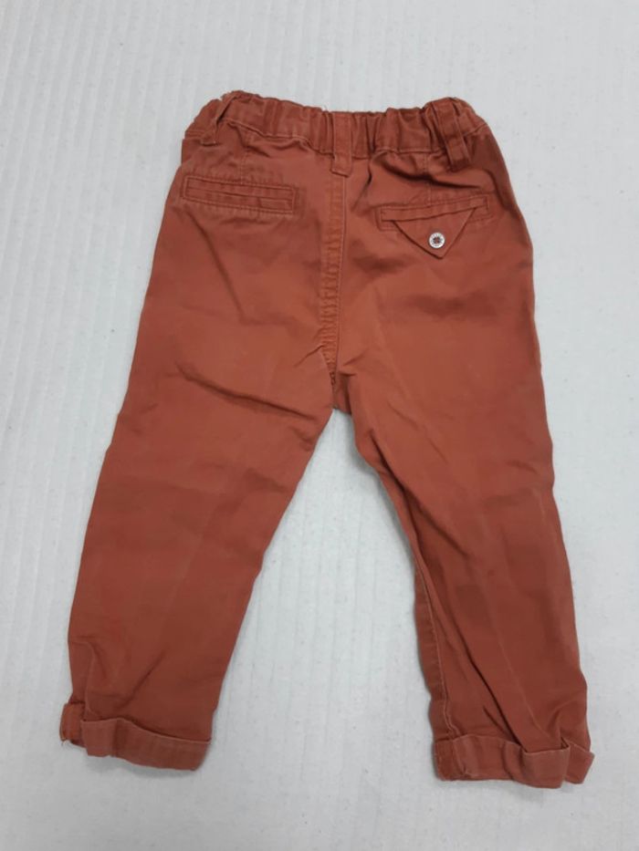 Pantalon rouge Gemo 18 mois - photo numéro 4