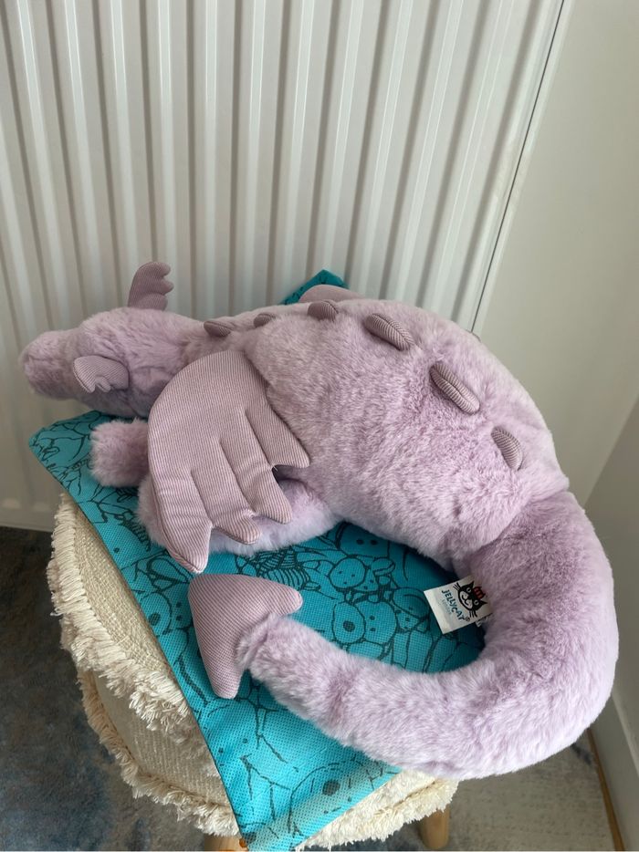 Peluche JELLYCAT LAVANDER DRAGON LARGE 💜 - photo numéro 9