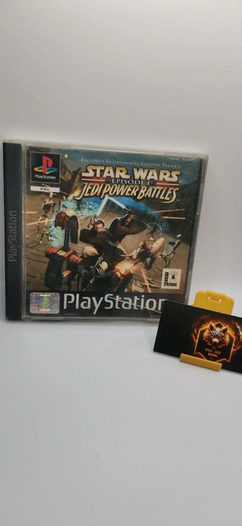 Jeu PS1 star wars episode 1 jedi power battles