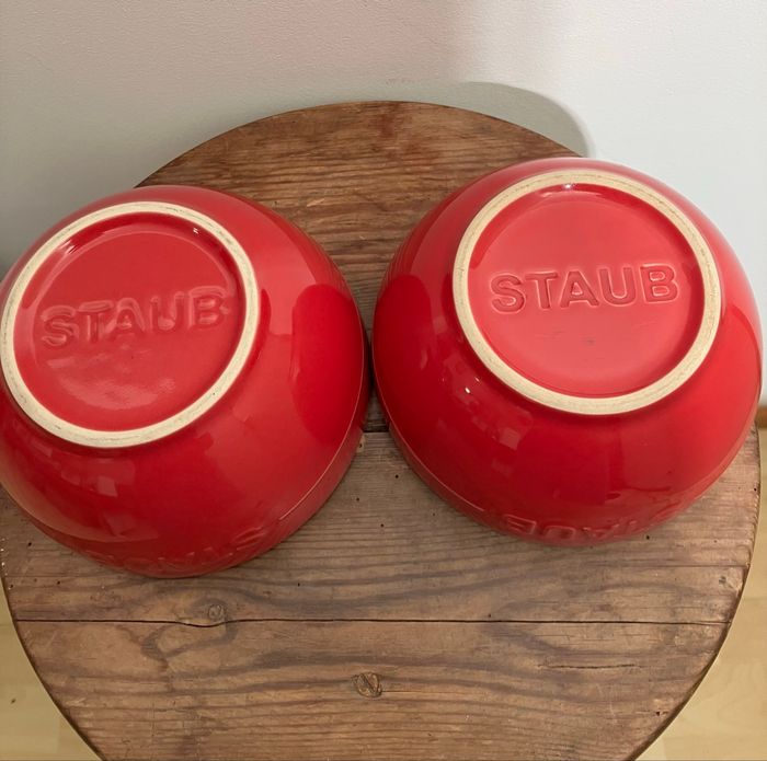 Grand bol STAUB rouge - photo numéro 4