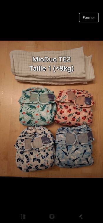 Couches lavables Bambino Mio