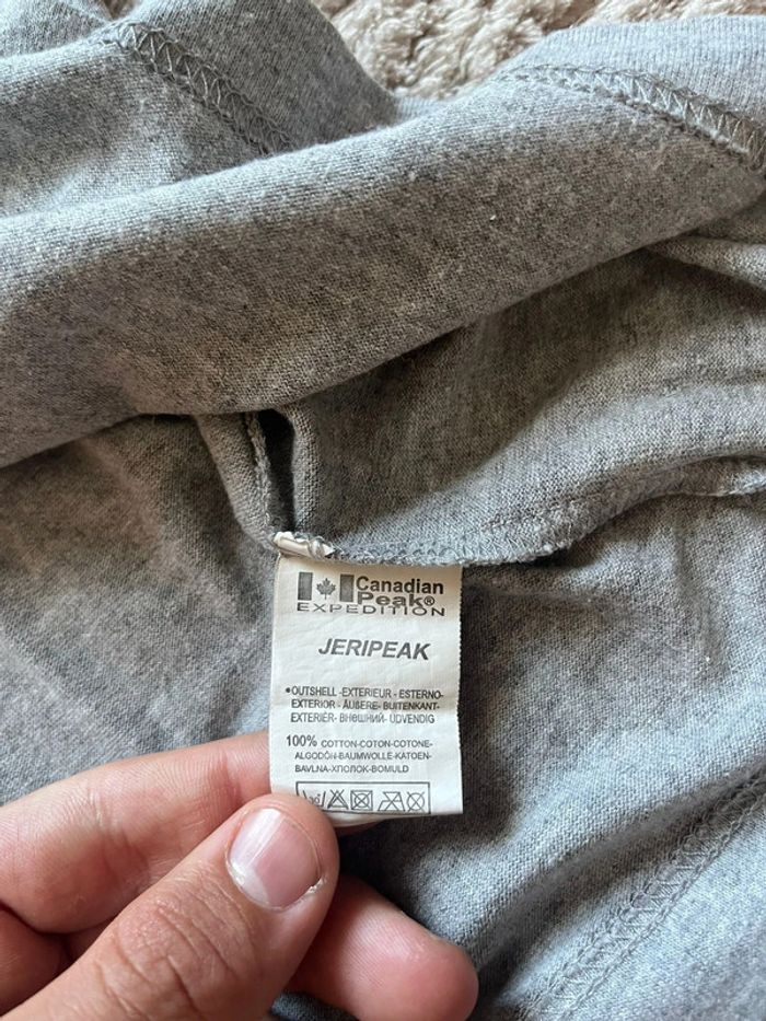 Tee-shirt imprimé Canadian Peak 1953/ M / Gris /Très bon état . - photo numéro 6