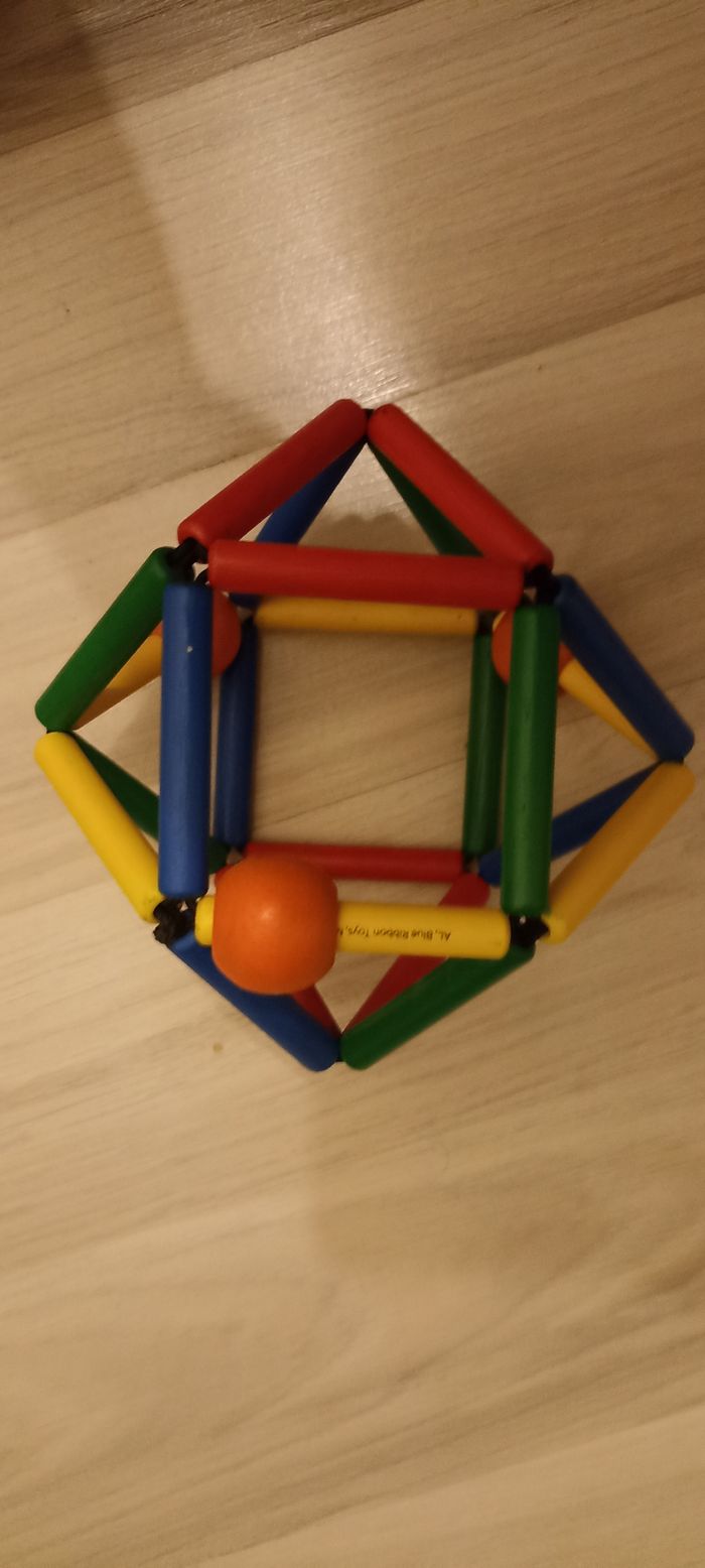 Hochet multicolore grabber