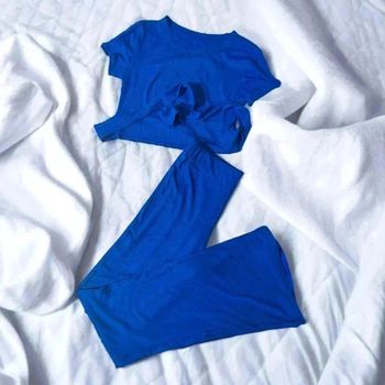 Ensemble bleu taille unique🌹 TU 🌹