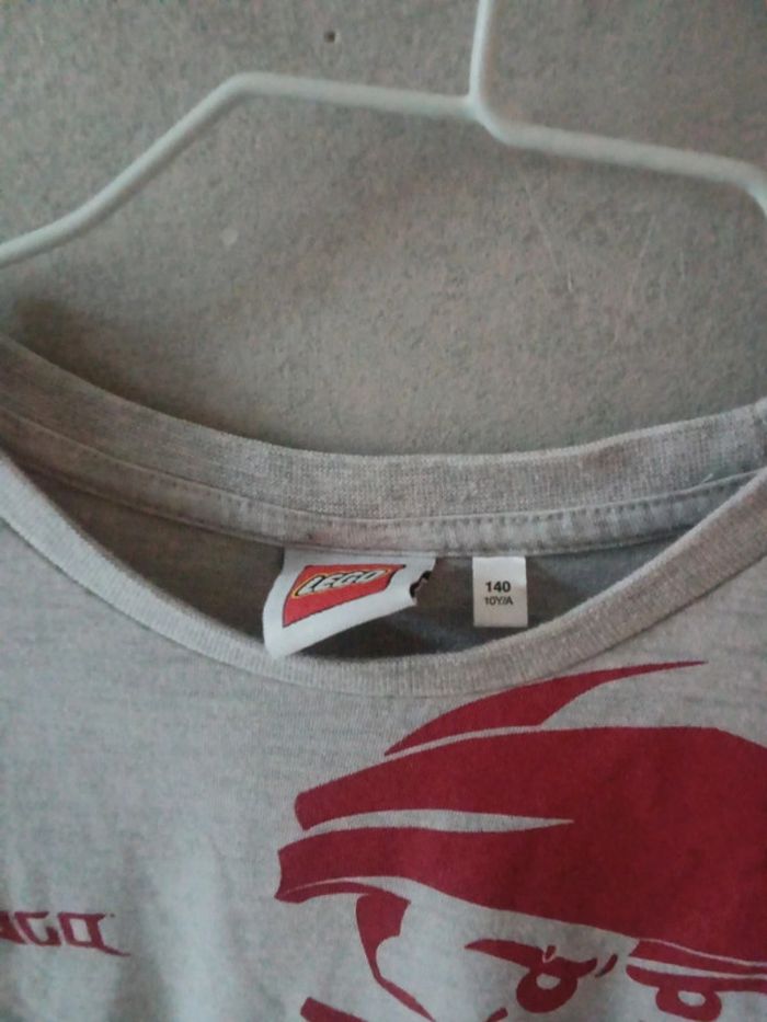 Tee shirt manche longue 10 ans lego - photo numéro 2