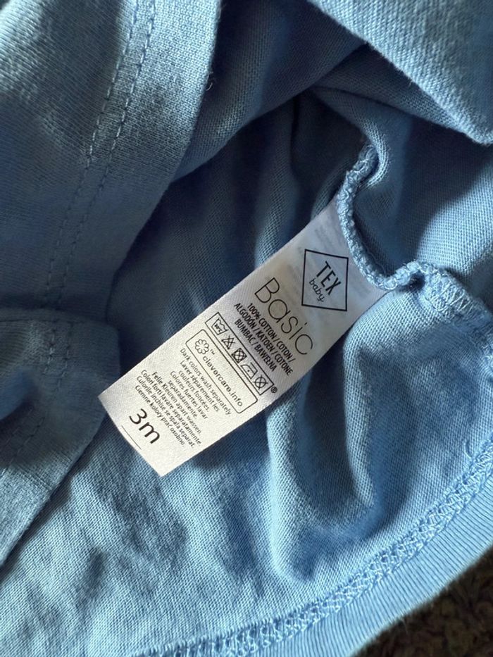 T-shirt manche longue imprimer (3mois) - photo numéro 4