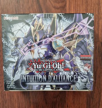 Display 24 booster Yu Gy Oh! Intuition d'alliance