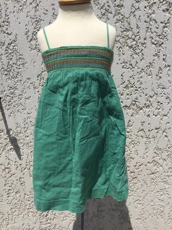 Robe chateau de sable 4 ans neuve