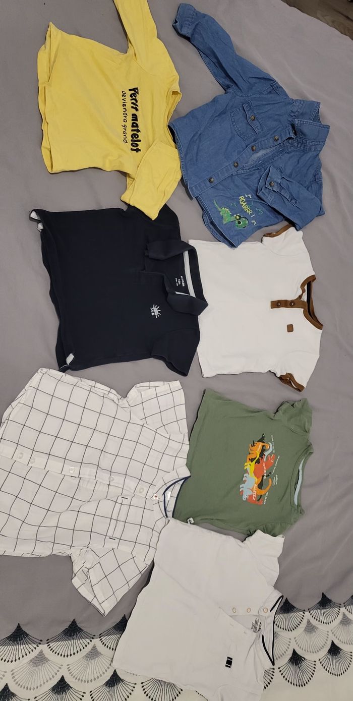 Polos, T-shirt, chemises 18 mois
