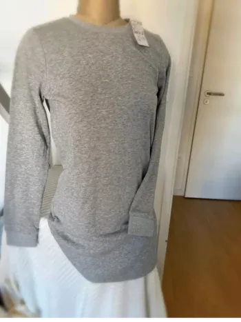 Robe gris clair - basique doux