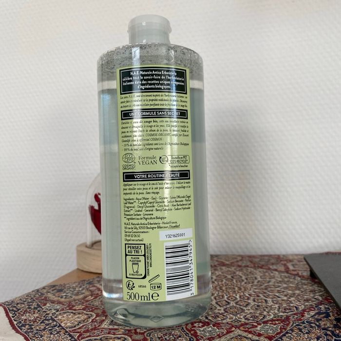 Nae eau micellaire purifiante bio 500 ml - photo numéro 2