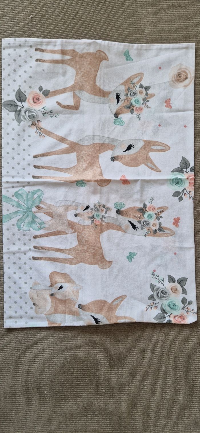 Ensemble linge de lit bébé biche - photo numéro 2