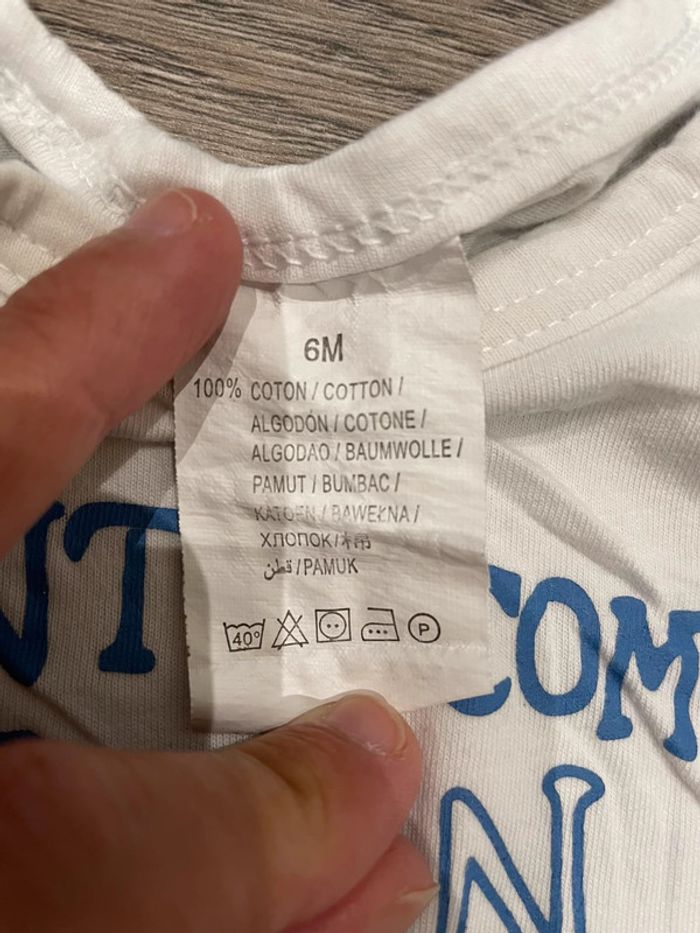 T shirt kiabi 6 mois - photo numéro 3