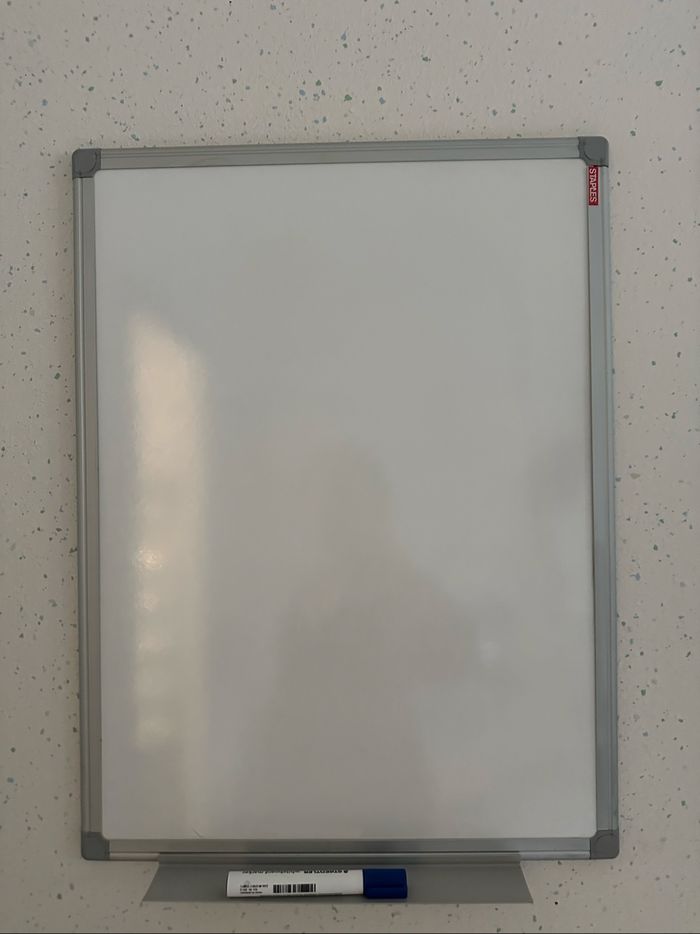 Lot de 2 tableaux blancs effaçables Staples
