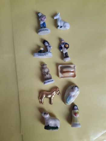 Lot de 10 fèves