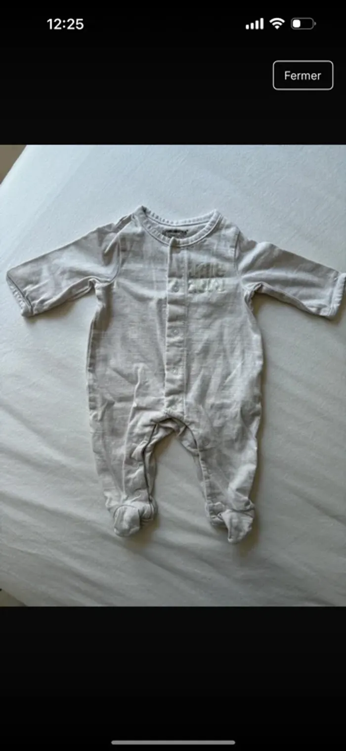 Lot vêtements bébé garçon 1 mois - photo numéro 12