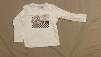 Tee-shirt manches longues mario kart 6 ans