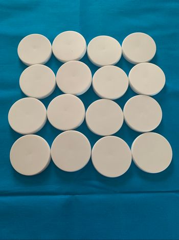 50 couvercles pour pots de yaourts diamètre 55 mm
