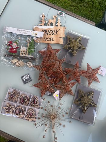 Lot de décoration de Noël jamais utilisé