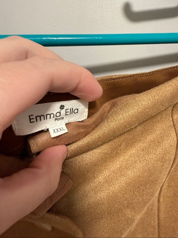 Jupe en daim taille XXXL - photo numéro 3