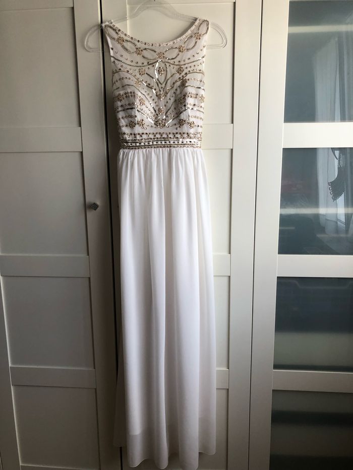 Robe de soirée blanche - photo numéro 7