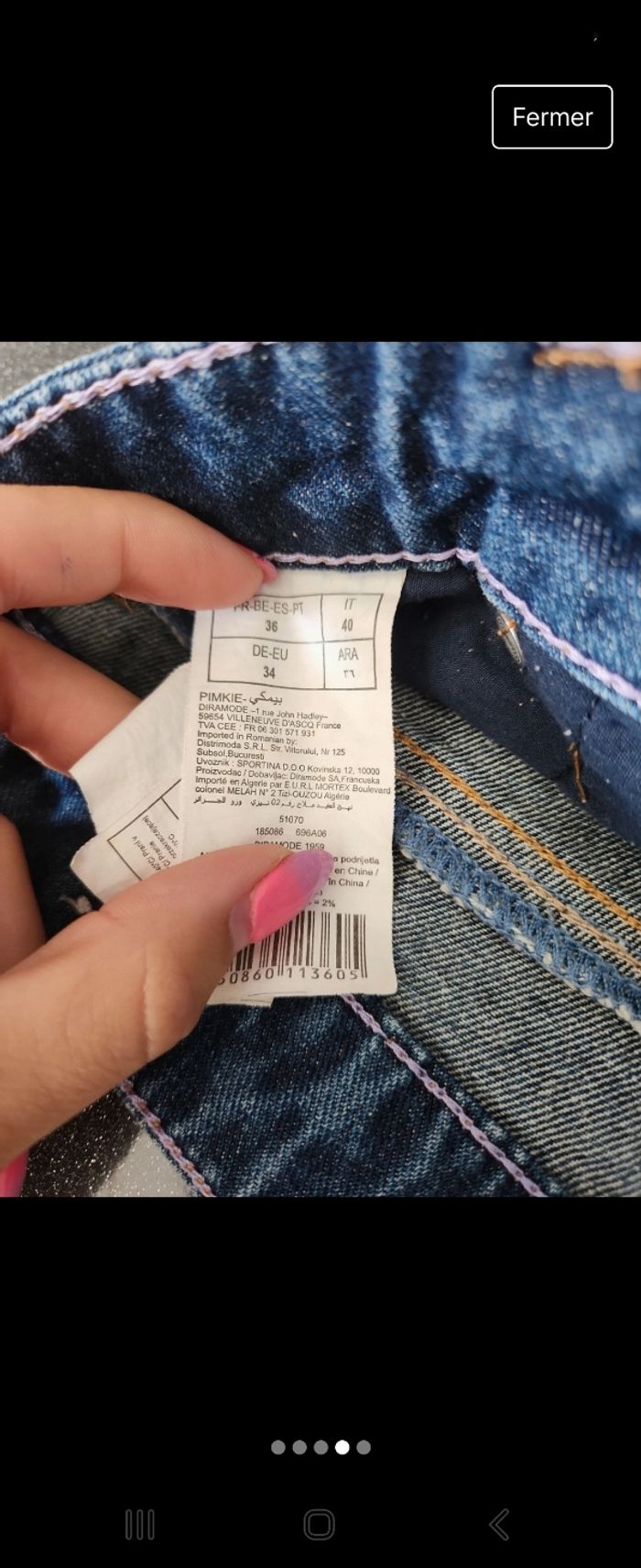 Short en jean Pimkie - photo numéro 4