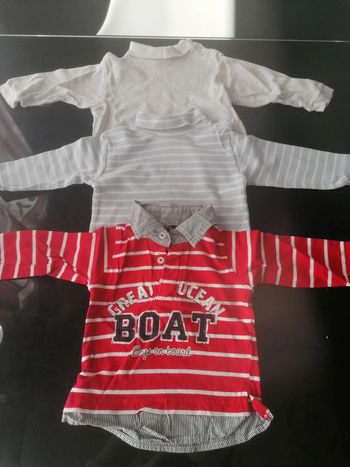 Lot tee shirt manche longue